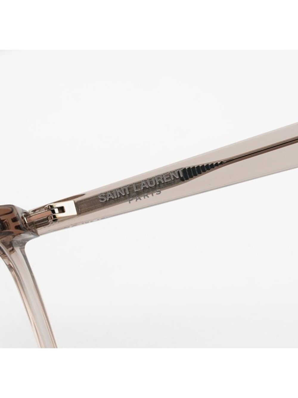Saint Laurent SL518 004 Eyeglasses Brown 56mm Square Frame - Picture 8 of 11